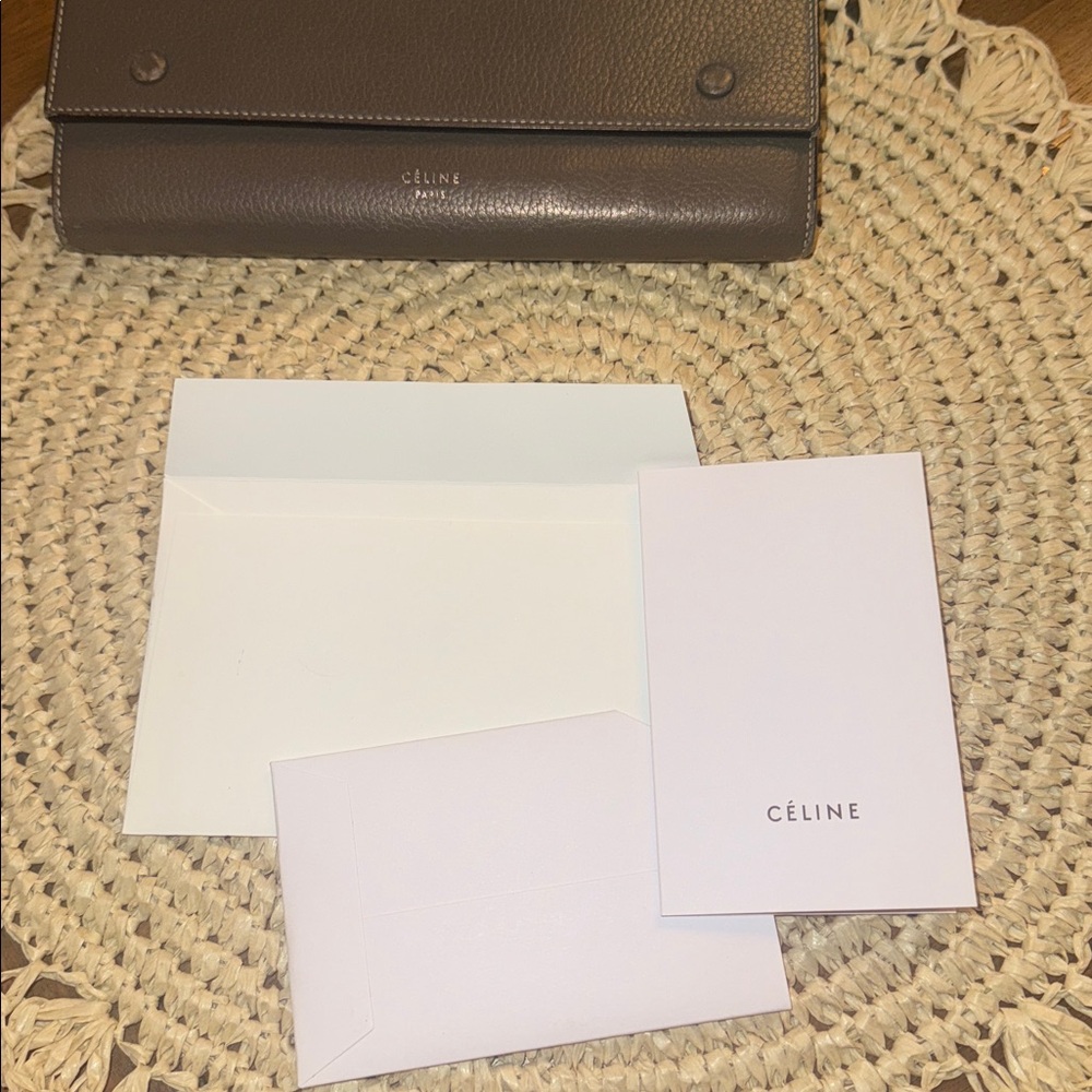 Celine Paris Leather Wallet - Picture 13 of 16